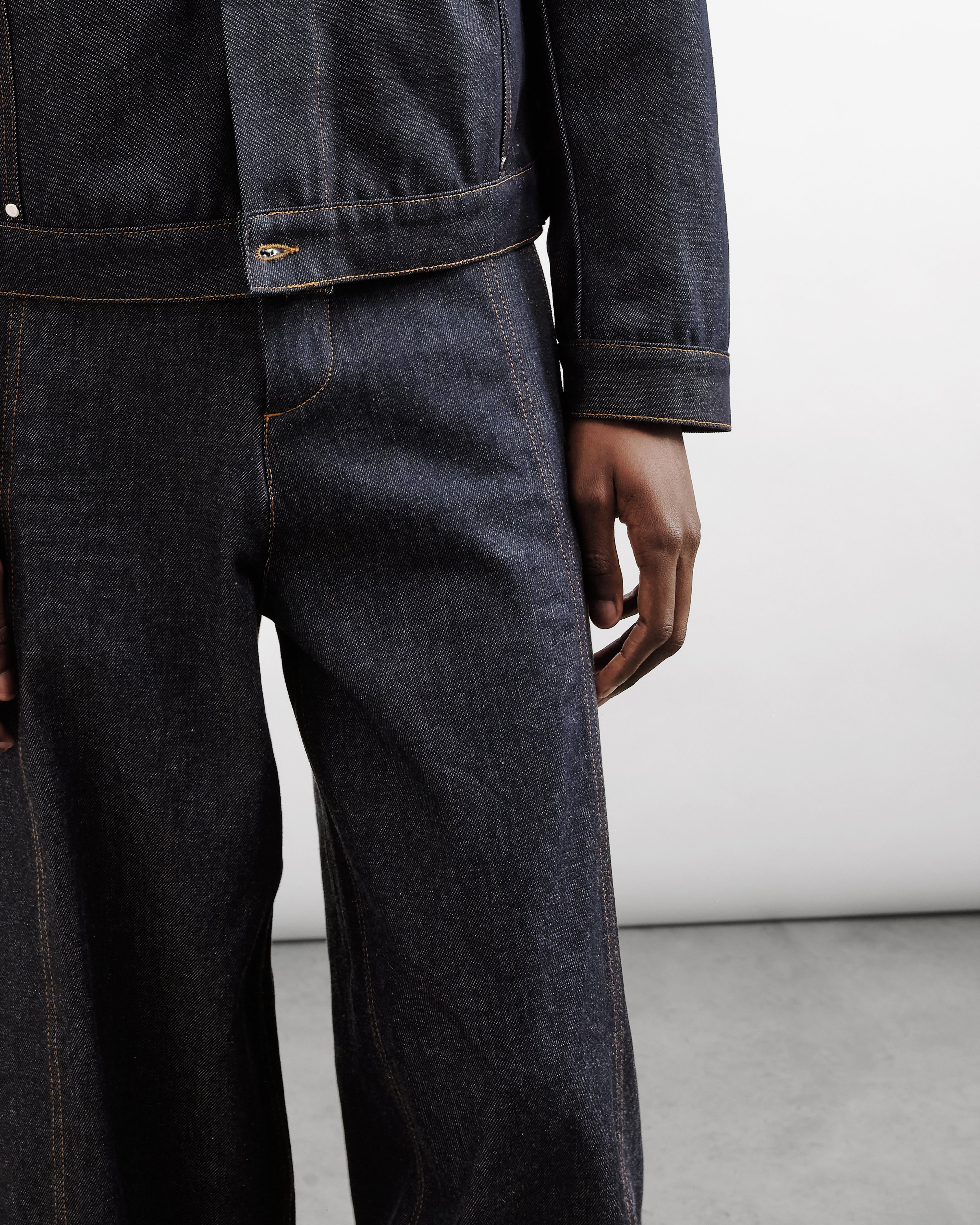 Displaced Seam Jeans